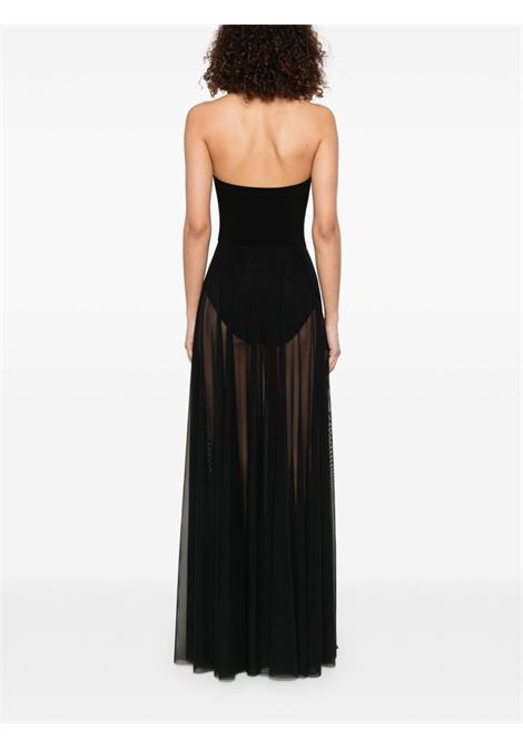 Black Caila gown Norma kamali - women NORMA KAMALI | KK4243PMG50001